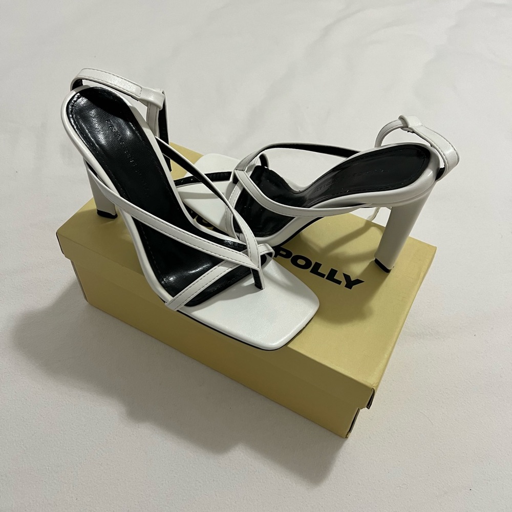 White Heels Princess Polly